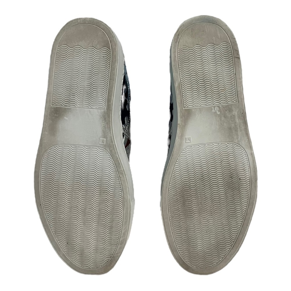 Anya Hindmarch Forney Slip On Sneakers Metallic Leather Geometric 38 (US 7–7.5) - Picture 6 of 8